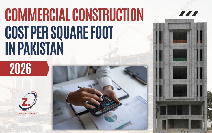 Commercial Construction Cost Per Square foot in Pakistan