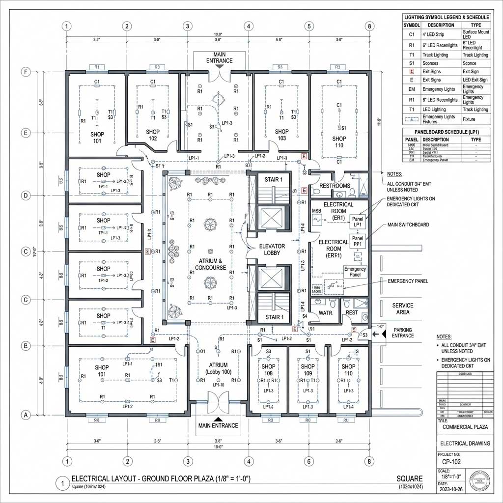 Electrical drawings Services