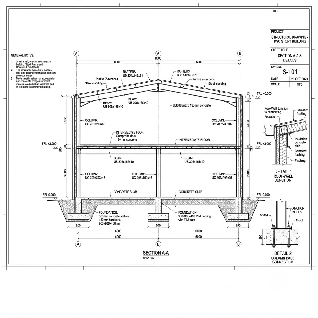 Structural Drawing Services in Lahore