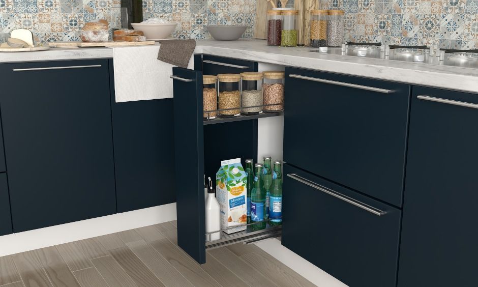 A Bold Navy Blue And White Modular Kitchen Design (2)