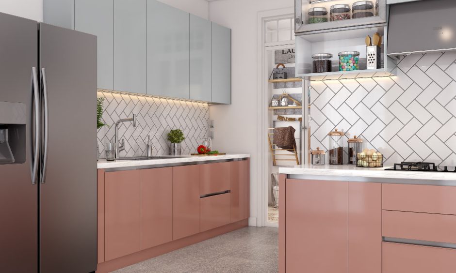 A Modern Kitchen In Dual Colour Palette (2)