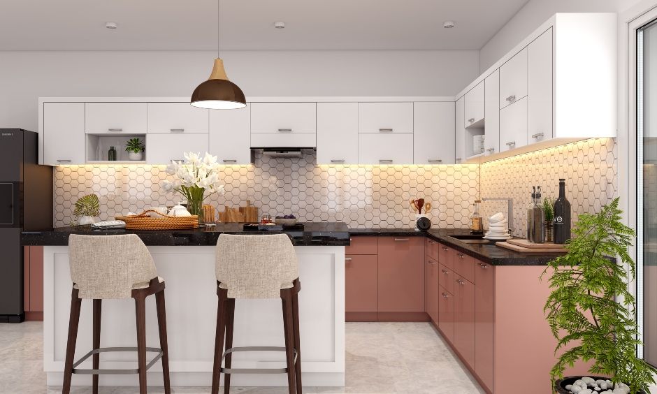 A Spacious Modular Kitchen With Island Counter (1)