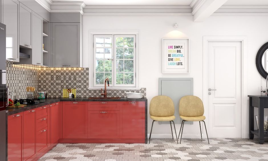 A Striking Kitchen With A Foldable Breakfast Table (2)